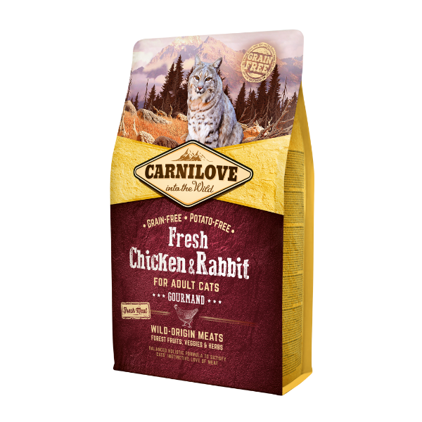 Carnilove Fresh Chicken Rabbit Cat Food
