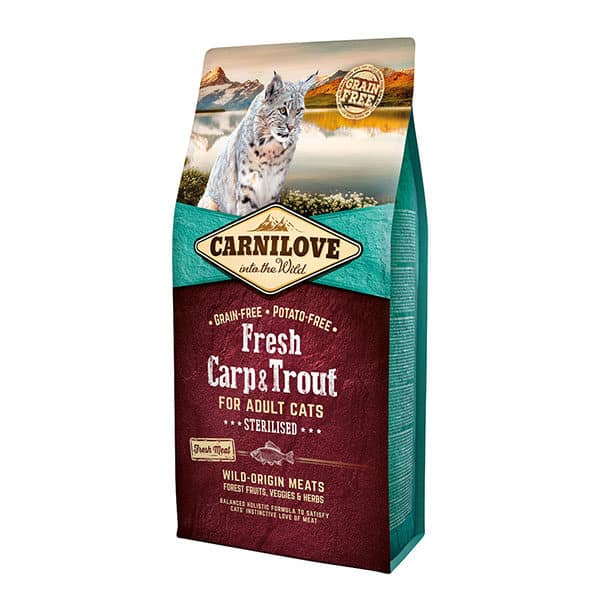 Fresh Carp & Trout Cat Food