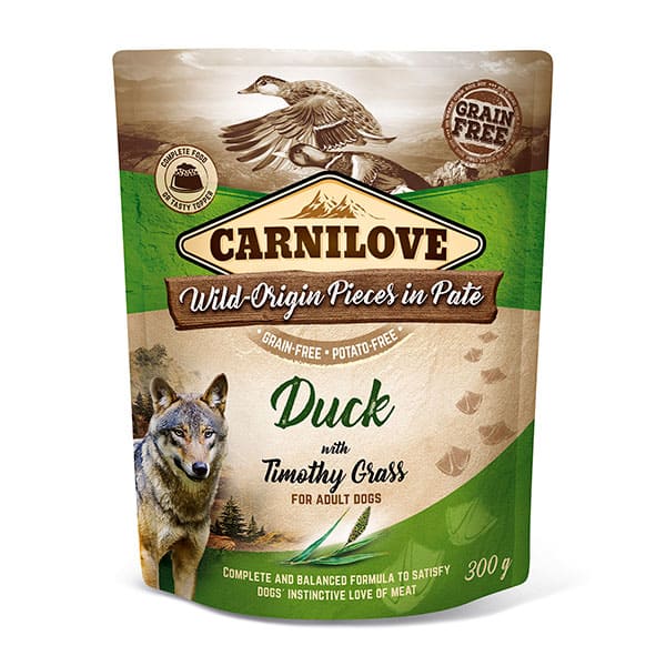 duck dog food