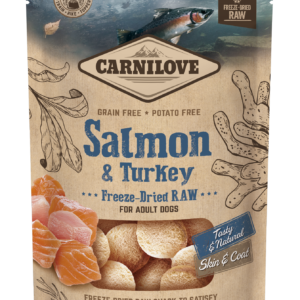 Carnilove True Fresh Raw Freeze Dried Salmon Turkey Treat