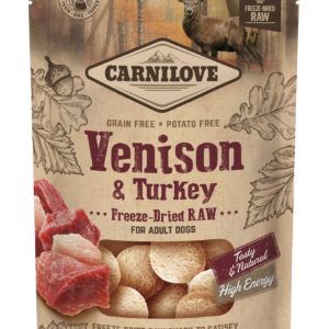 Carnilove True Fresh Raw Freeze Dried Venison Turkey Treat